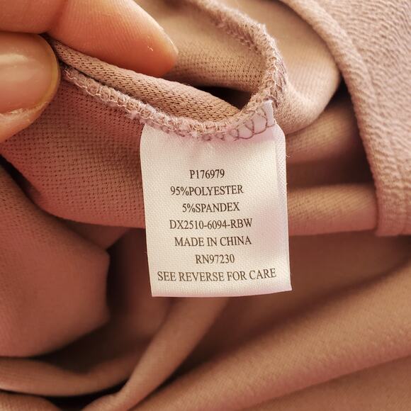 Almost Famous pink Off The Shoulder Bodycon Midi Dress Size L - Picture 9 of 10